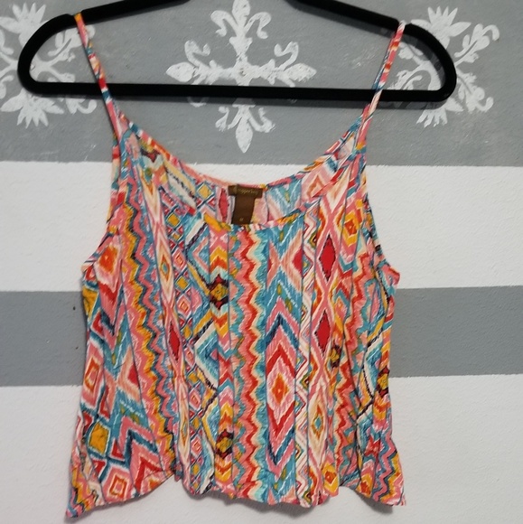 Copper Key Tops - Copper key crop tank!